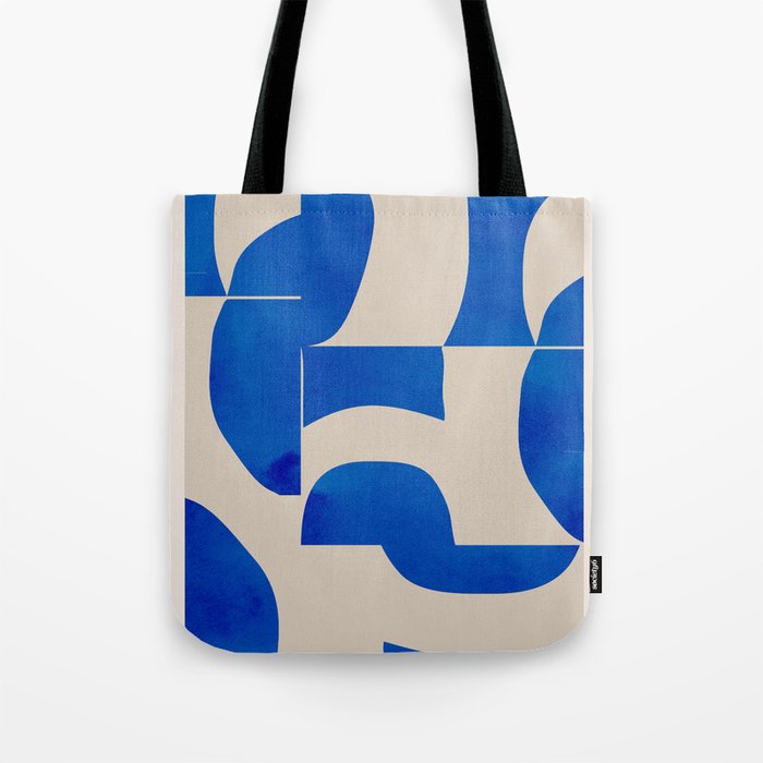 Minimal Geometric Shapes 230 Tote Bag Gallery Image 1