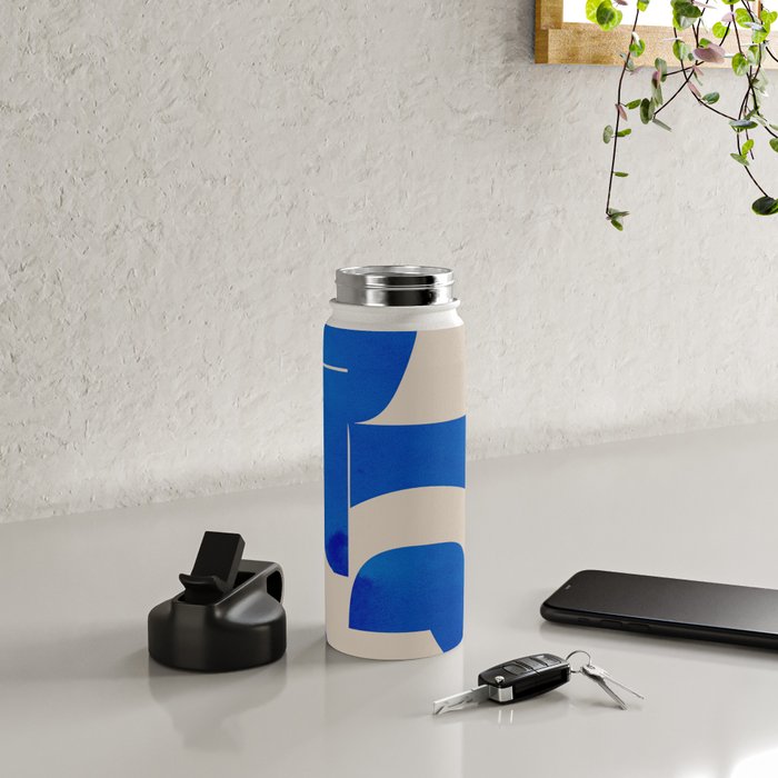 Minimal Geometric Shapes 230 Water Bottle Gallery Image 4