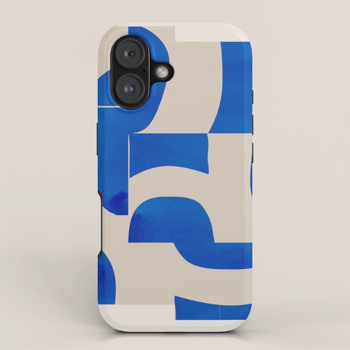 Minimal Geometric Shapes 230 iPhone Case Gallery Image 1