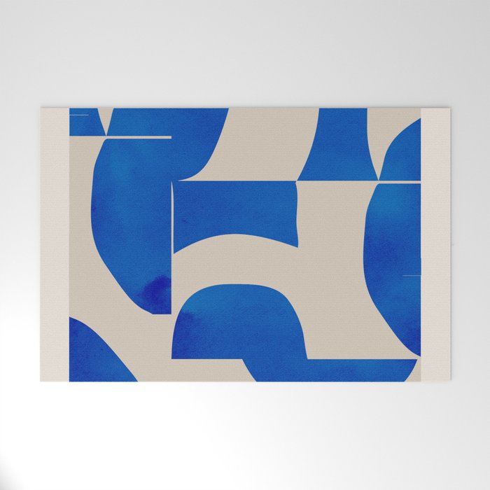 Minimal Geometric Shapes 230 Welcome Mat Gallery Image 1