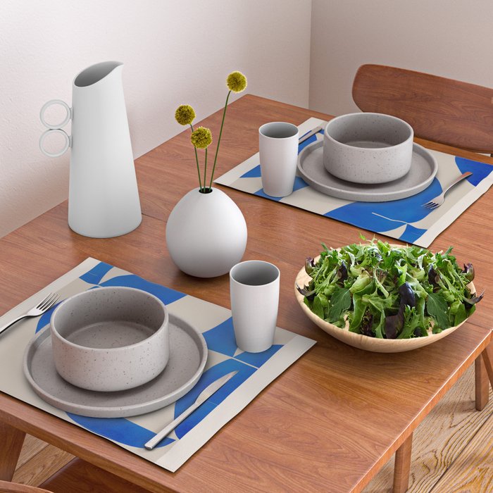 Minimal Geometric Shapes 230 Placemat Gallery Image 2