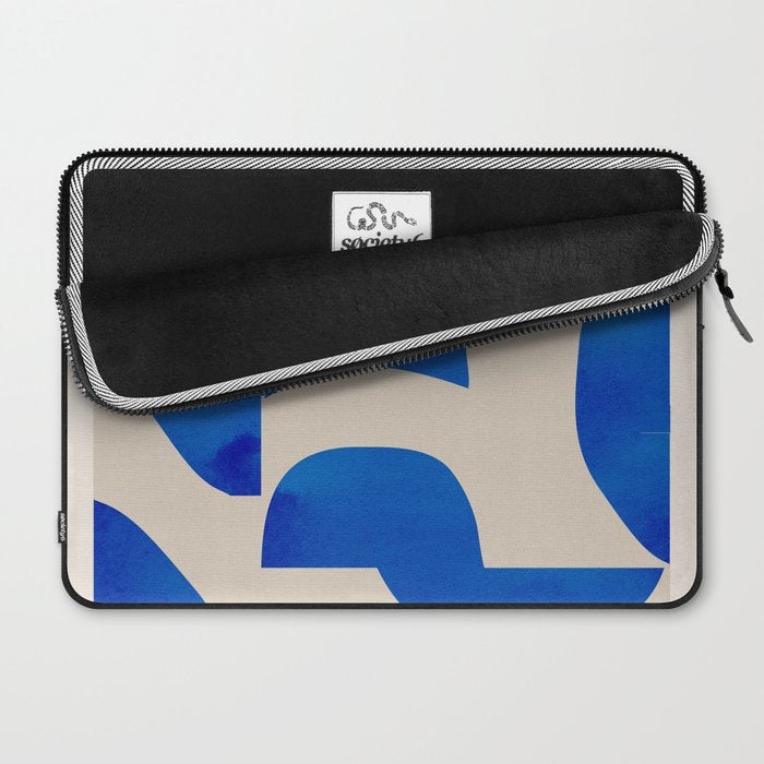 Minimal Geometric Shapes 230 Laptop Sleeve Gallery Image 2