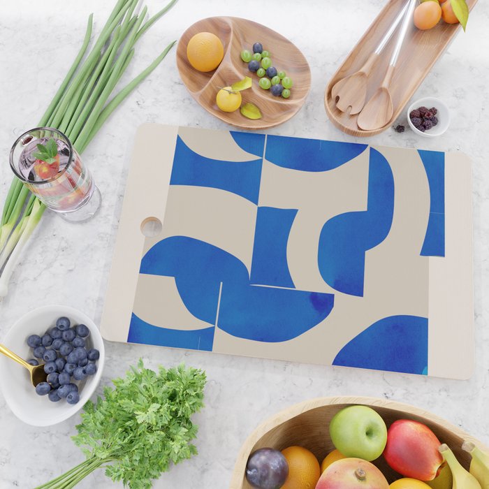 Minimal Geometric Shapes 230 Cutting Board Gallery Image 2