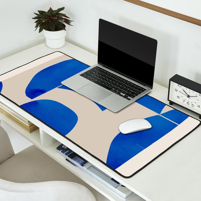 Minimal Geometric Shapes 230 Desk Mat Gallery Image 2