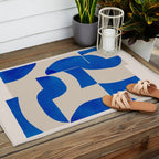 Minimal Geometric Shapes 230 Outdoor Rug Gallery Image 2