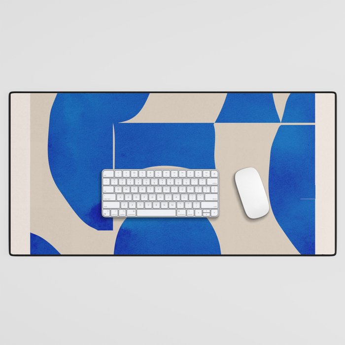 Minimal Geometric Shapes 230 Desk Mat Gallery Image 1