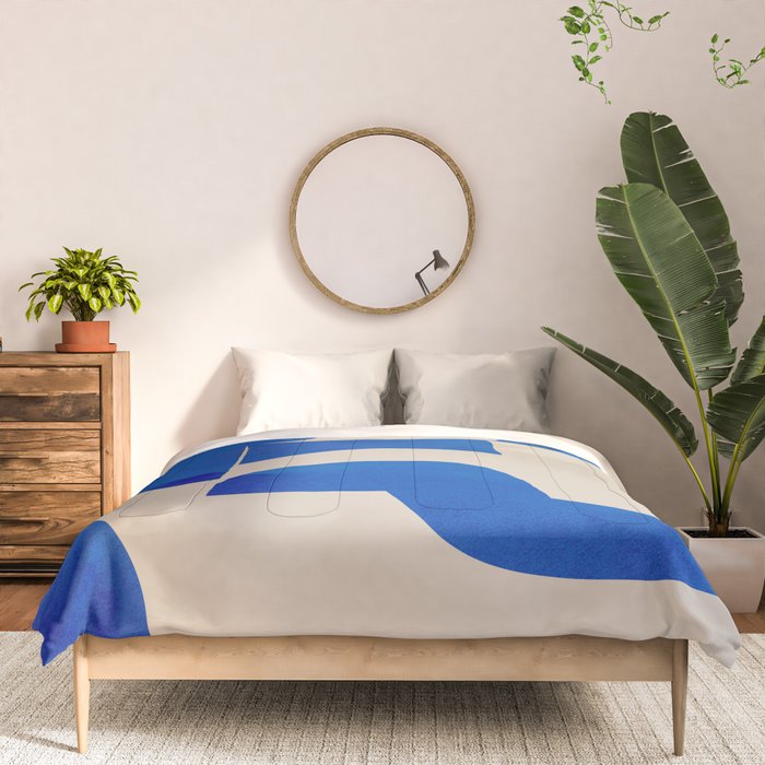 Minimal Geometric Shapes 230 Comforter Gallery Image 3