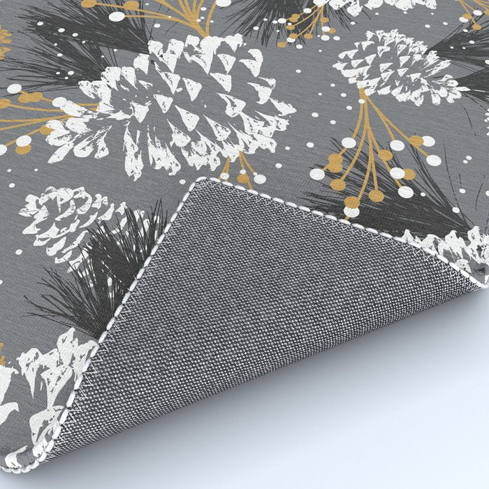 Festive Forest - Grey Rug Gallery Image 4
