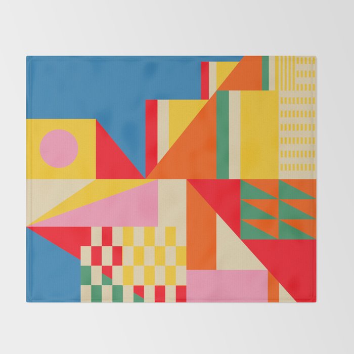 Beach City Throw Blanket Gallery Image 2
