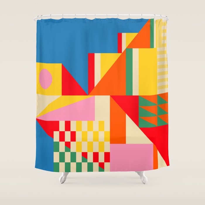 Beach City Shower Curtain Gallery Image 1