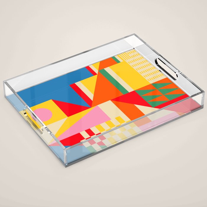 Beach City Acrylic Tray Gallery Image 1