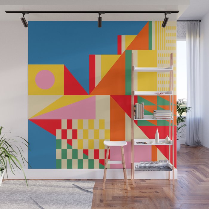 Beach City Wall Mural Gallery Image 1