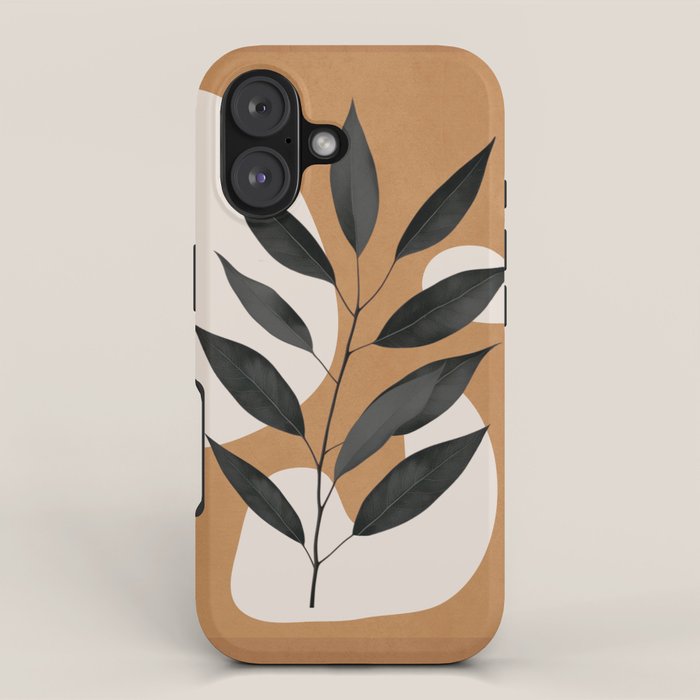 Minimalist Abstract Art Branch 4 iPhone Case Gallery Image 1