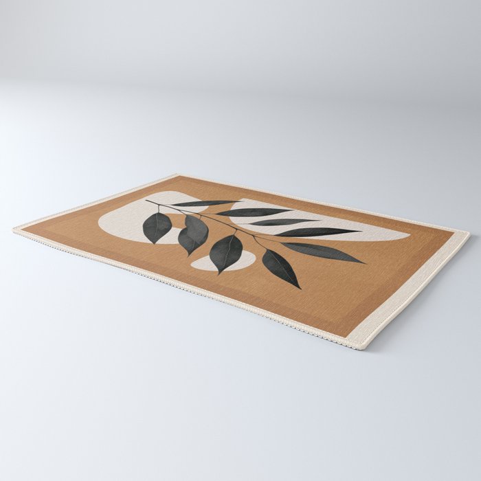 Minimalist Abstract Art Branch 4 Rug Gallery Image 3