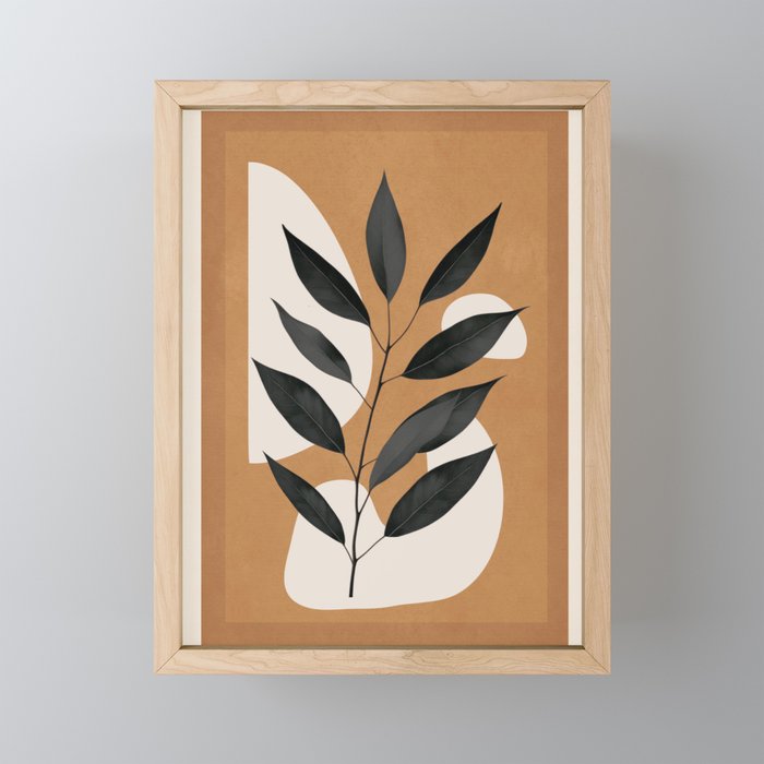 Minimalist Abstract Art Branch 4 Mini Art Print Gallery Image 1
