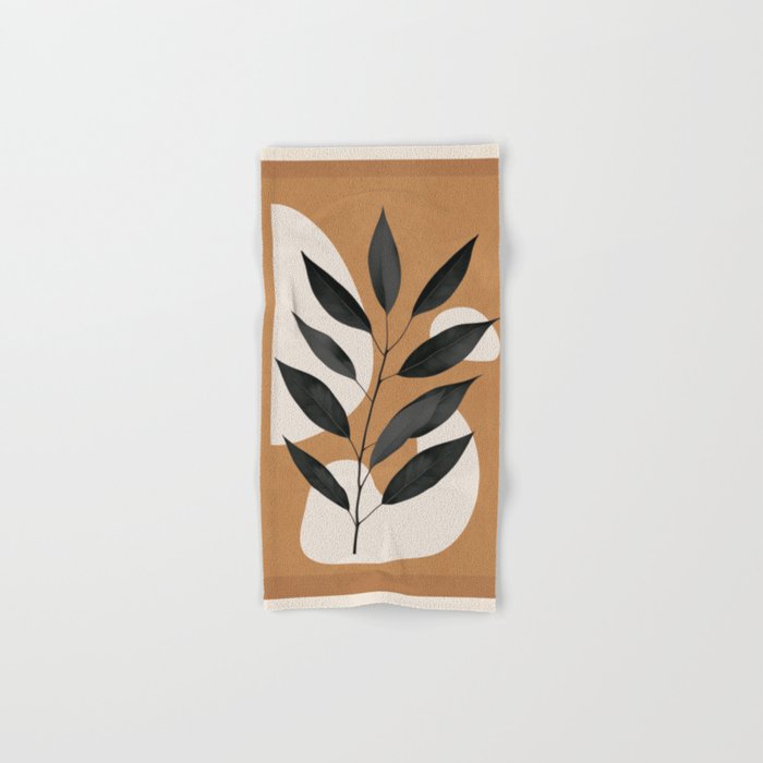 Minimalist Abstract Art Branch 4 Bath Towel Gallery Image 1