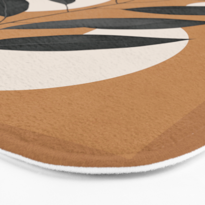 Minimalist Abstract Art Branch 4 Bath Mat Gallery Image 3