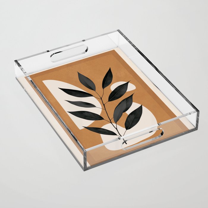 Minimalist Abstract Art Branch 4 Acrylic Tray Gallery Image 1