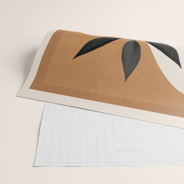 Minimalist Abstract Art Branch 4 Wrapping Paper Gallery Image 2