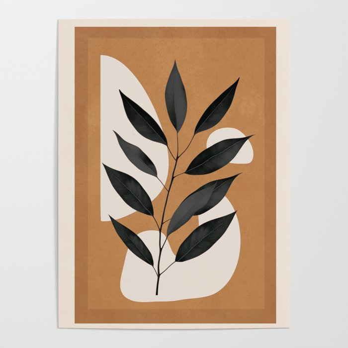 Minimalist Abstract Art Branch 4 Poster Gallery Image 1