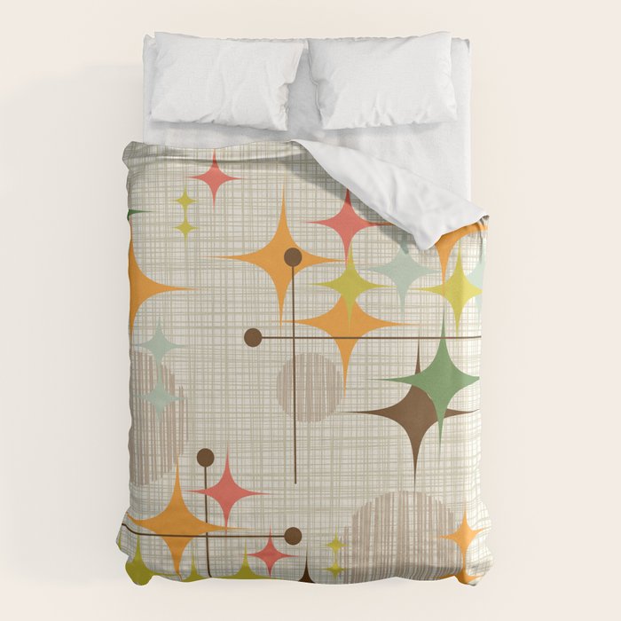 Starbursts and Globes 3 Duvet Cover Gallery Image 6
