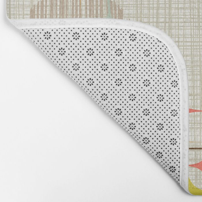 Starbursts and Globes 3 Bath Mat Gallery Image 2
