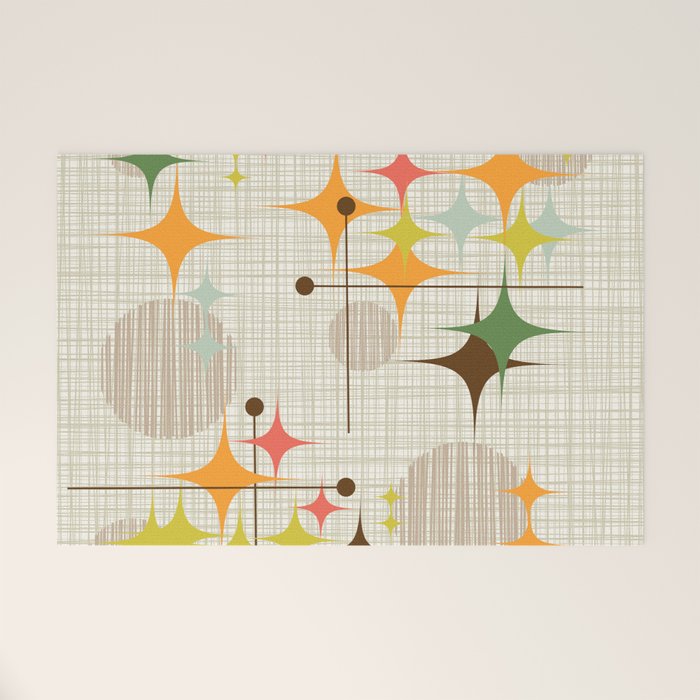 Starbursts and Globes 3 Welcome Mat Gallery Image 1