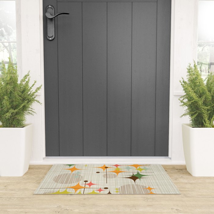 Starbursts and Globes 3 Welcome Mat Gallery Image 3