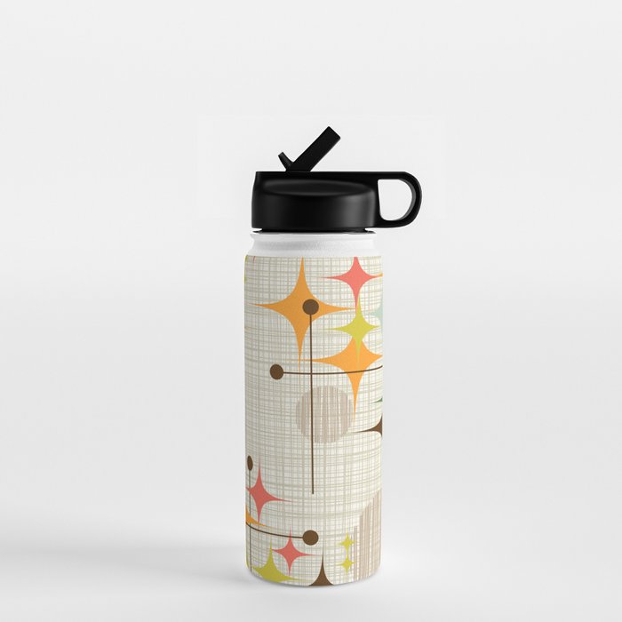 Starbursts and Globes 3 Water Bottle Gallery Image 1
