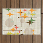 Starbursts and Globes 3 Outdoor Rug Gallery Image 1