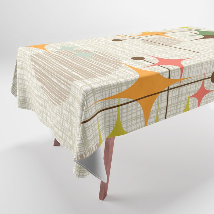 Starbursts and Globes 3 Tablecloth Gallery Image 1