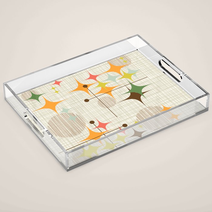 Starbursts and Globes 3 Acrylic Tray Gallery Image 1