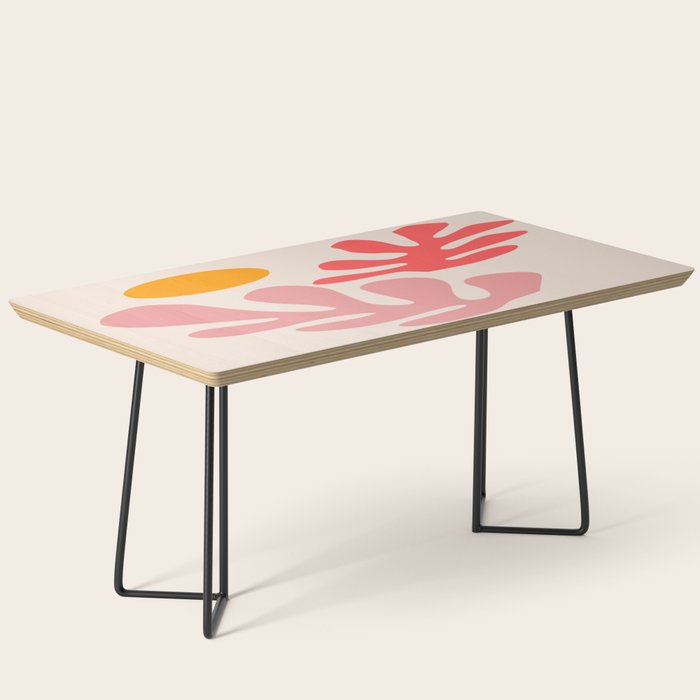 Henri Matisse - Leaves - Blush Coffee Table Gallery Image 1