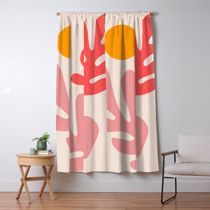 Henri Matisse - Leaves - Blush Window Curtain Gallery Image 5