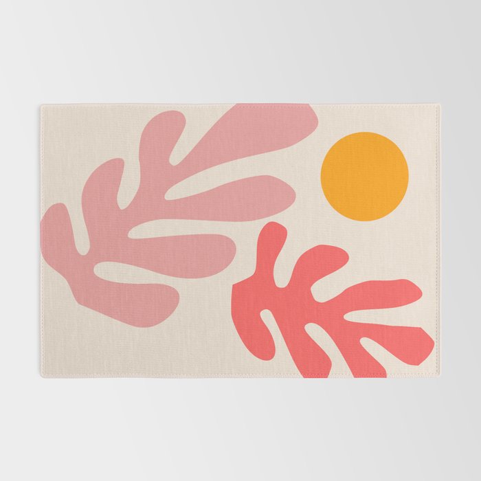 Henri Matisse - Leaves - Blush Rug Gallery Image 2