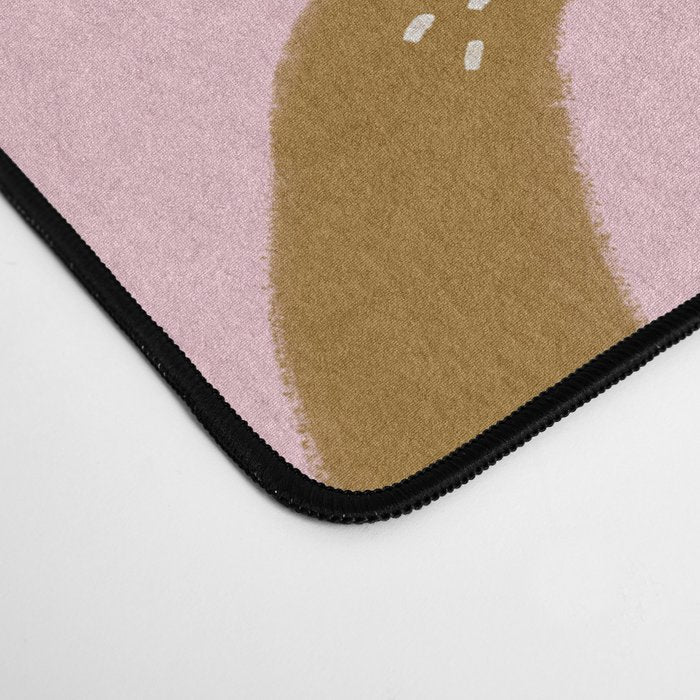 Pretzel Pattern - Blush Desk Mat Gallery Image 4