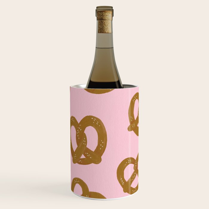 Pretzel Pattern - Blush Wine Chiller Gallery Image 2
