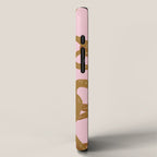 Pretzel Pattern - Blush iPhone Case Gallery Image 2