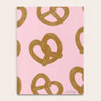 Pretzel Pattern - Blush Notebook Gallery Image 4