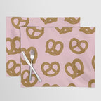 Pretzel Pattern - Blush Placemat Gallery Image 1