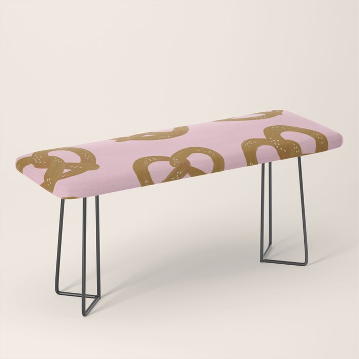 Pretzel Pattern - Blush Bench Gallery Image 1
