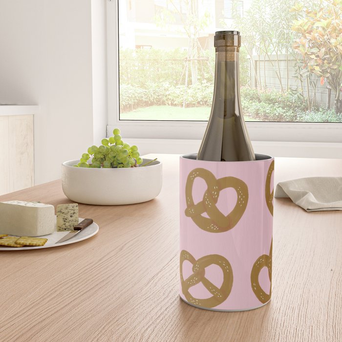 Pretzel Pattern - Blush Wine Chiller Gallery Image 4