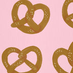 Pretzel Pattern - Blush Coffee Mug Gallery Image 2
