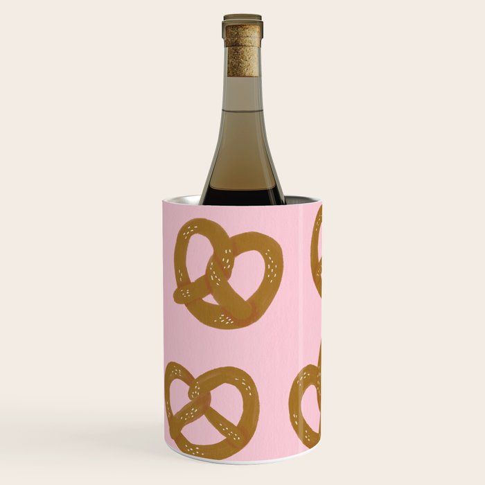 Pretzel Pattern - Blush Wine Chiller Gallery Image 1