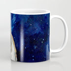 Basset Hound Nebula Stickers Dog Portrait Coffee Mug Gallery Image 1