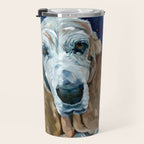 Basset Hound Nebula Stickers Dog Portrait Travel Mug Gallery Image 3