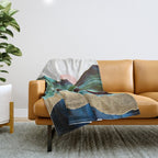 Velvet Mountains Throw Blanket Gallery Image 1