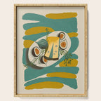 Modern Fig Still Life Serving Tray Gallery Image 1