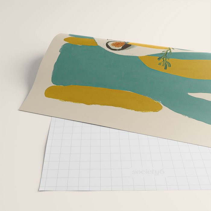 Modern Fig Still Life Wrapping Paper Gallery Image 2