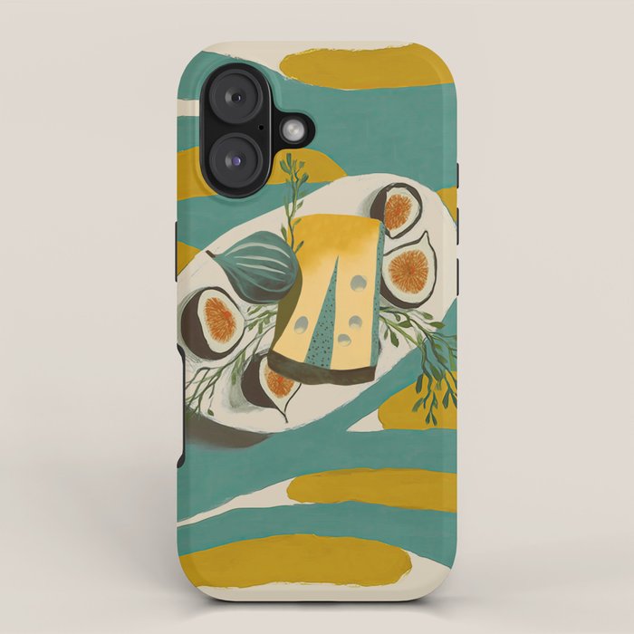 Modern Fig Still Life iPhone Case Gallery Image 1